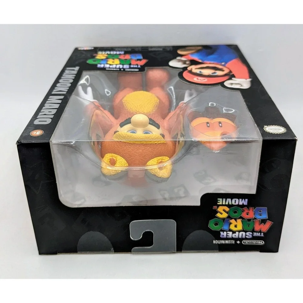Jakks Pacific Nintendo Nintendo The Super Mario Bros. Movie Tanooki Mario Figure